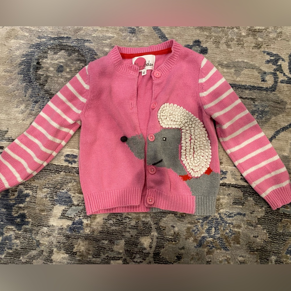Mini Biden dogie cardigan